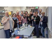 Gruppenbild von dem Besuch des Vorstandes der Selbsthilfevereins Noonan-Kinder e.V. Deutschland